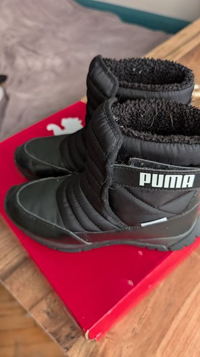 Puma зимние ботинки детские, 35 размер (21.5 см), идеальное состояние