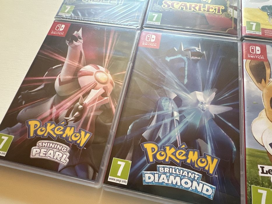 Jogos Pokémon Nintendo Switch