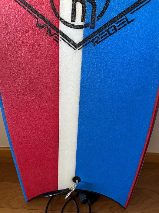 Prancha Bodyboard Vintage Wave Rebel Kainoa McGee (1992) – Excelente Estado