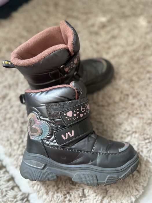 Сапожки зимние девочке