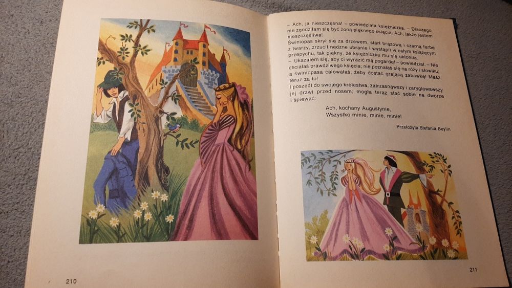 Baśnie domowe bez stempli 240 str. piękne klasyczne ilustracje