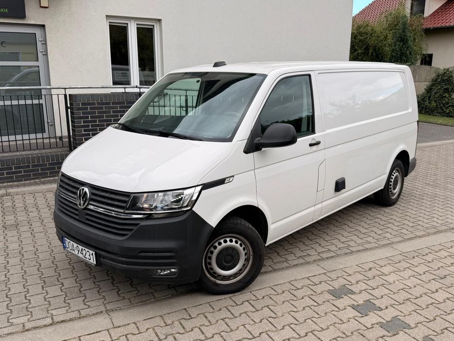 Volkswagen Transporter T6.1 TDI  Super Stan Tempomat KLIMA Brutto F-Vat23 % PL LONG Zarejestrowany RADA