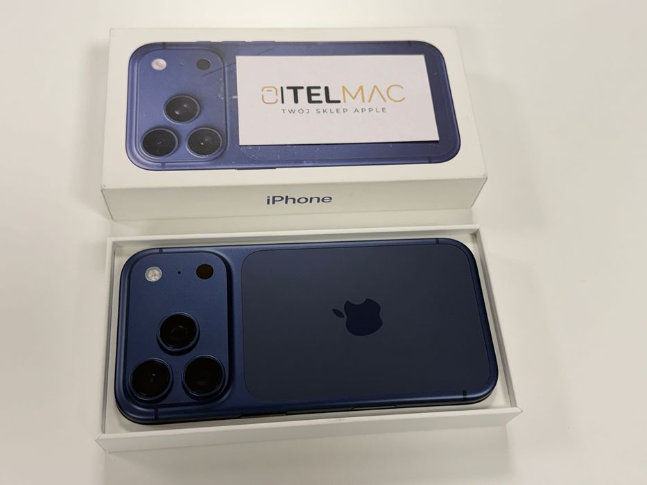 Apple iPhone 17 Pro 256 GB 5G SIM • Blue 0 CYKLI • GWARANCJA • Raty 0%