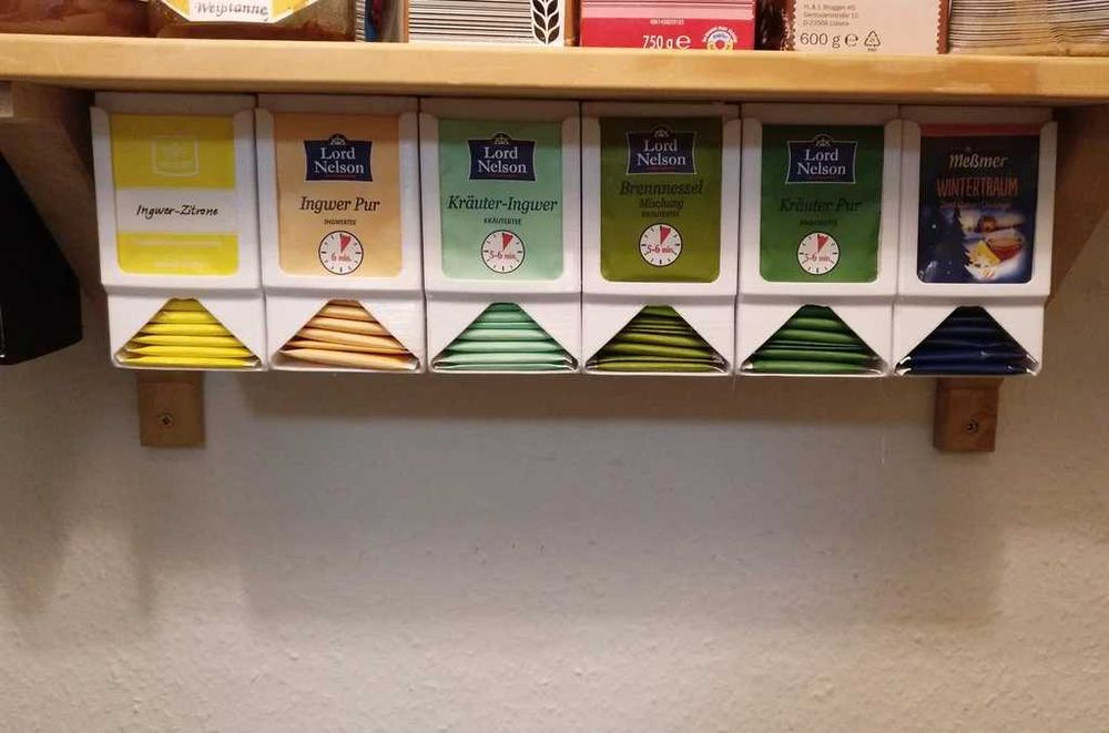 Настенный дозатор для чайных пакетиков