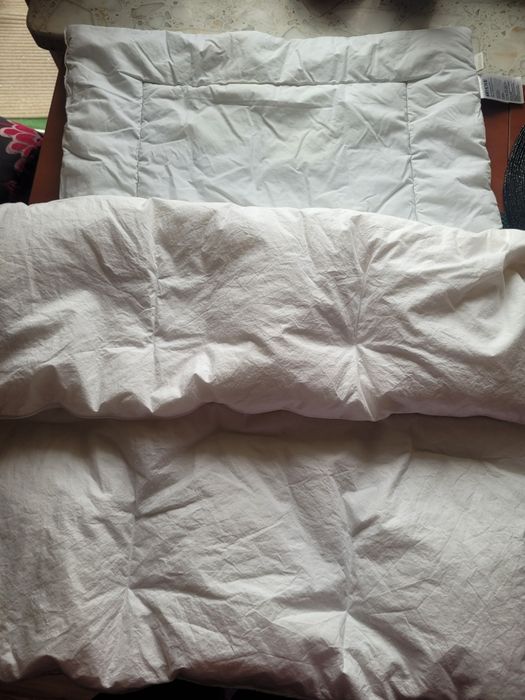 Kołdra, poduszka, poszewka dla noworodka