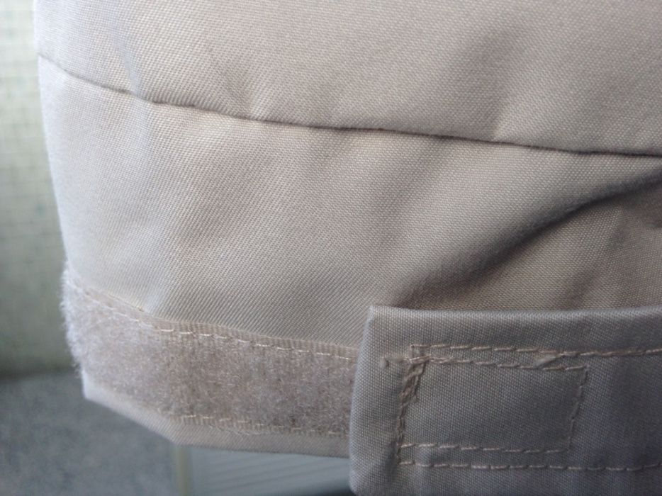 Casaco de homem de meia estação, impermeável, beige, tamanho L, novo