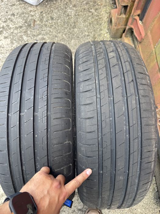 Шини як нові 7 мм літо  літні пара Goodyear 205 55 R17 нові