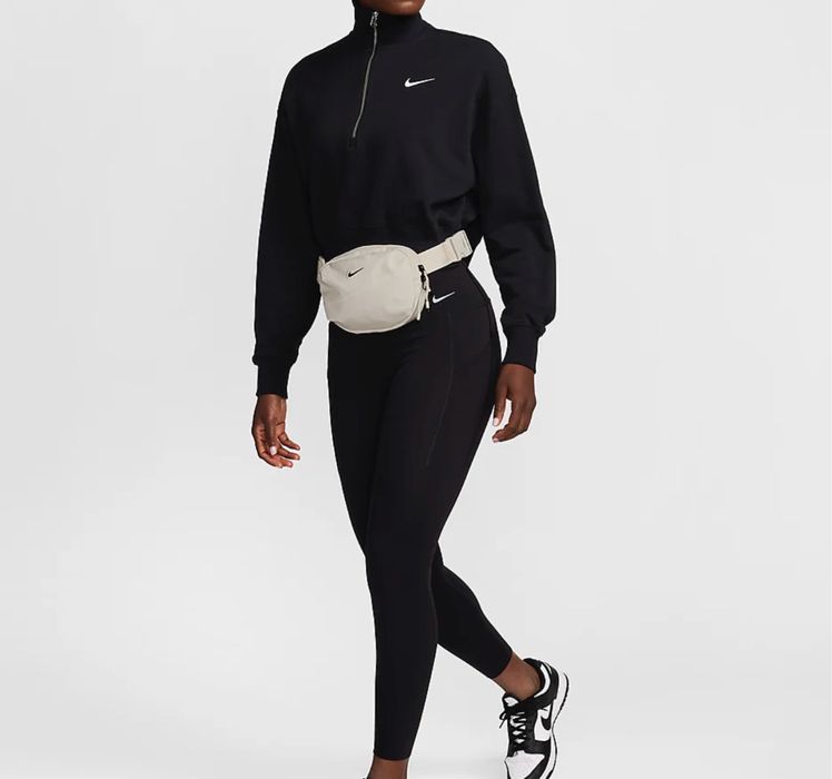 Nike aura crossbody waist pack сумка бананка сіра