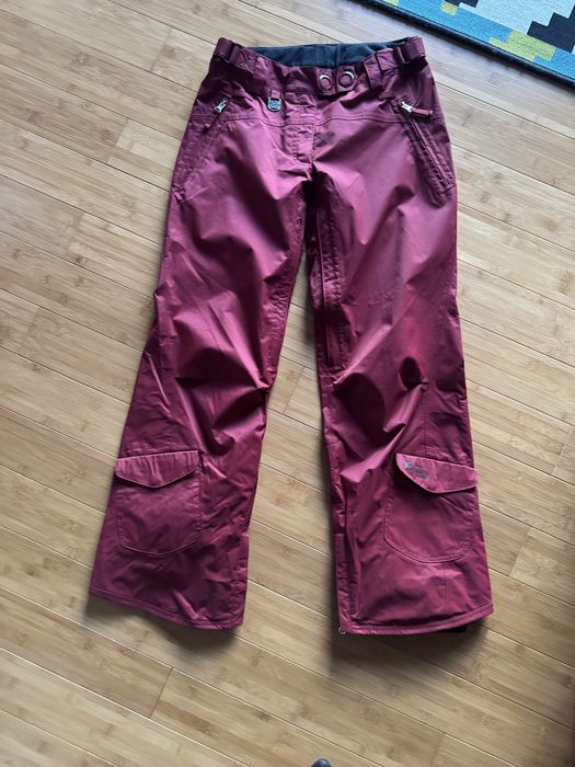 Spodnie snowboardowe Nike 6.0 S damskie bordowe nowe z metkami