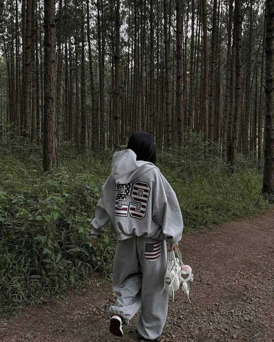 костюм жіночий на флісі Туреччина Оверсайз костюм женский 42-46 сірий