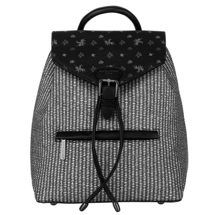 elegancki plecak damski ze skóry ekologicznej - david jones