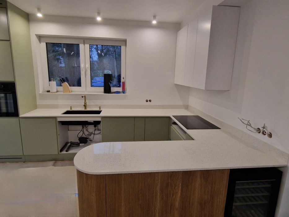 Blaty kuchenne z konglomeratu kwarcowego