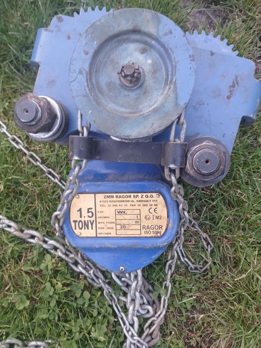 Demag łańcuszkowy 1.5 tony