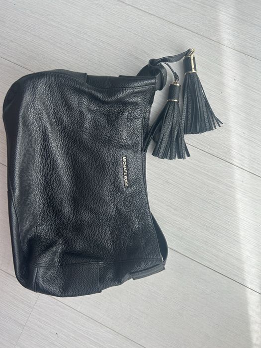 Mala michael kors preta em pele NOVA