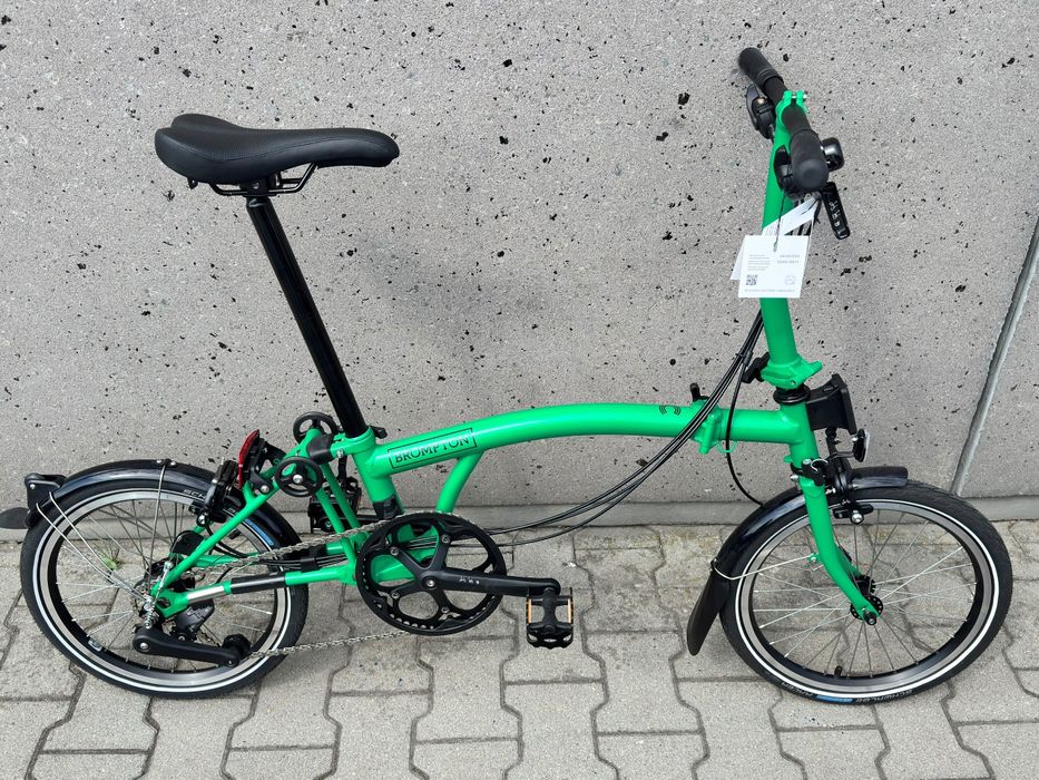 Rower Składany Brompton C-line S12L Palm Green  Standard