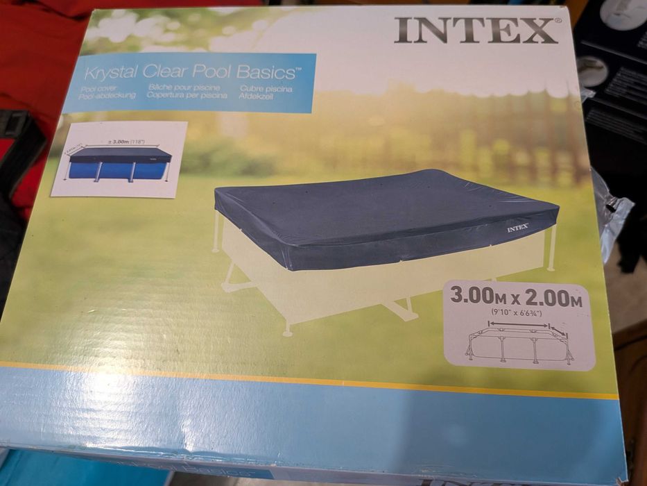 Piscina Intex 3mx2mx0,75m