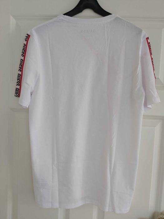 NOWY tshirtkoszula GUESS bluzka biała M męska
