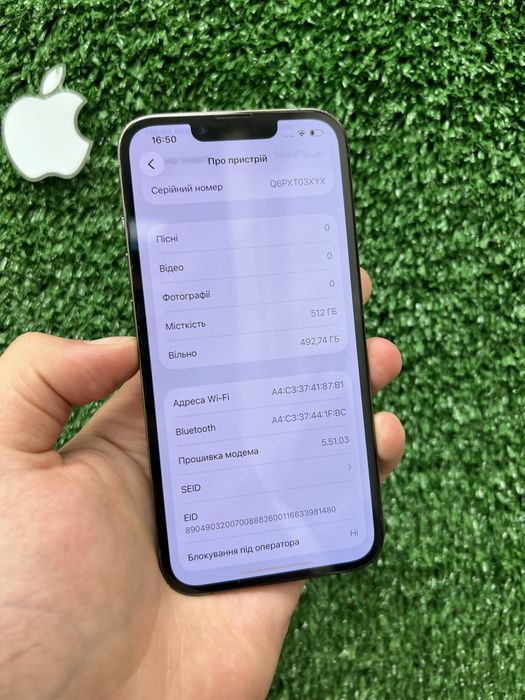 iPhone 13 Pro 512gb Alpine Green Neverlock Чудовий стан / АКБ 100%!