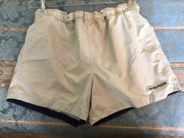 Calção homem, bege,  Tomy Hilfiguer