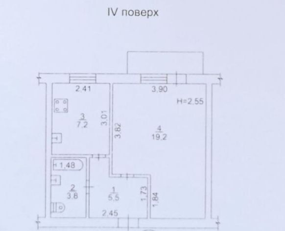 Квартира с кап ремонтом недалеко от центра