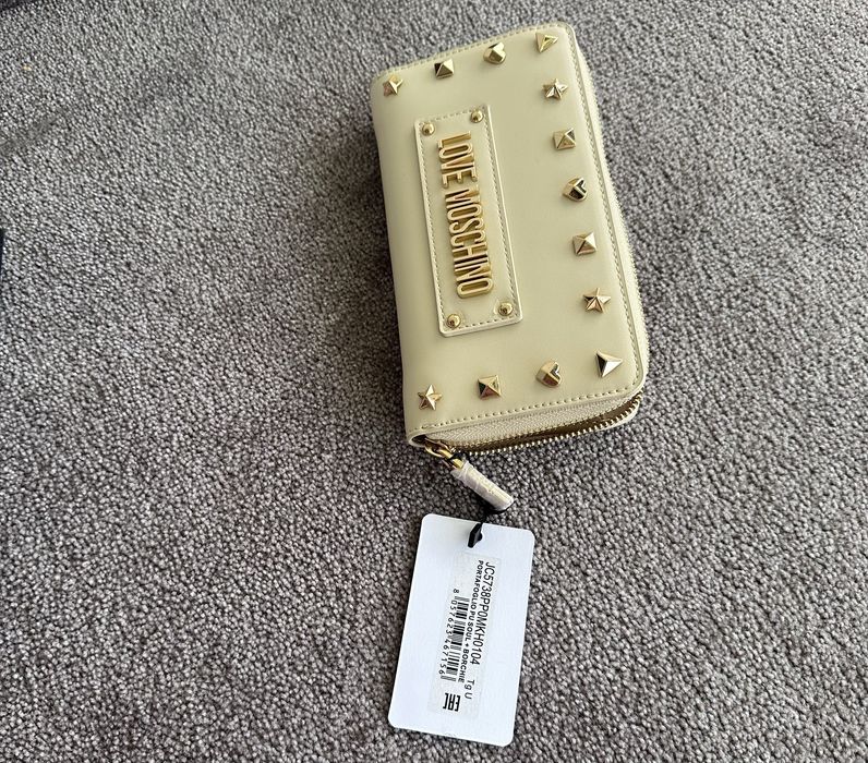Гаманець Love moschino айворі — zdjęcie 3
