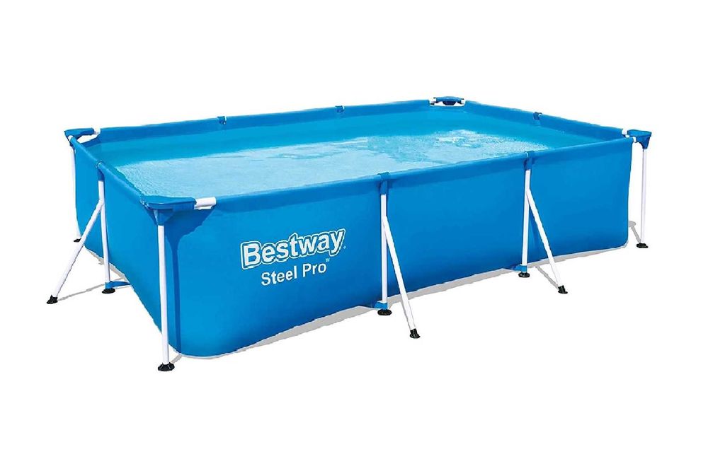 NOVO! Piscina Bestway Steel Pro 300 x 201 x 66 cm