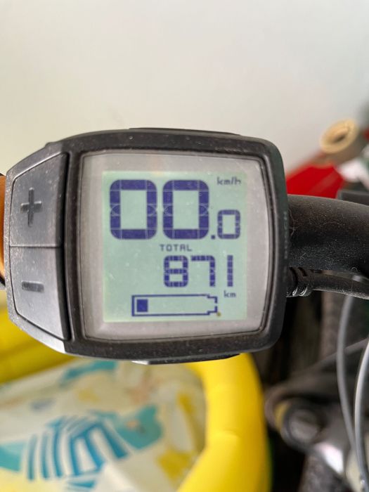 Bicicleta montanha elétrica L, 29” , 871km apenas