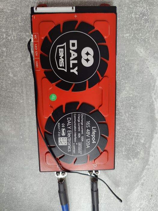 Система управління батареєю для інвектора акумулятораБмс Daly 16s 120A