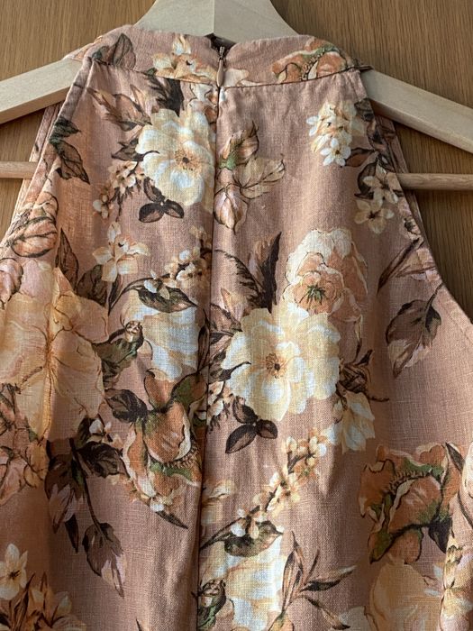 Vestido  LinhoTam L/estrear comprido c fecho/medidas