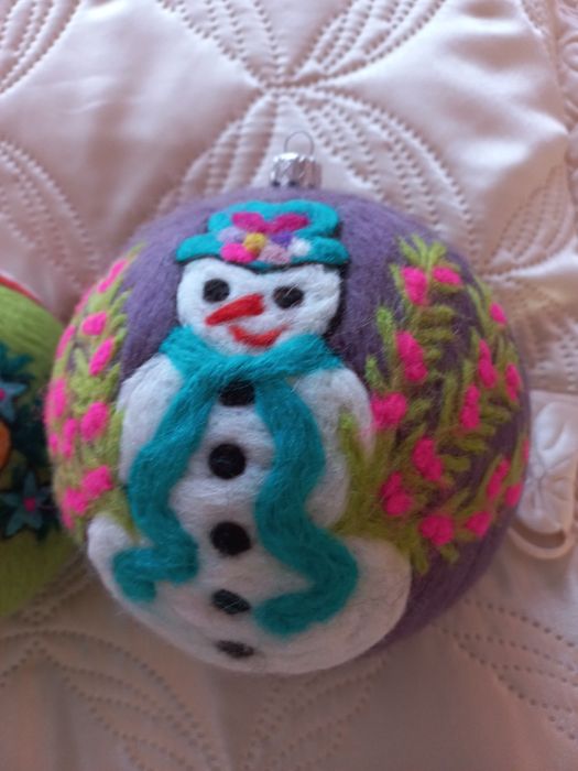 Bombki na święta Bożego Narodzenia  - 2 sztuki