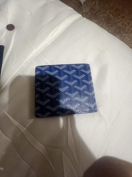 Carteira goyard azul