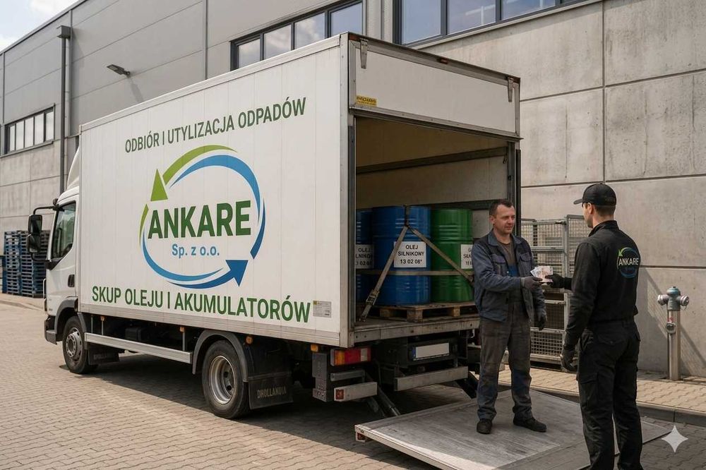 Odbiór i utylizacja odpadów z warsztatów i serwisów samochodowych / motocyklowych