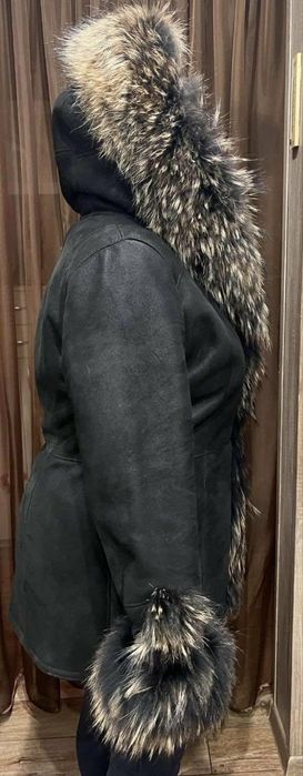 Kożuch damski nowy naturalny