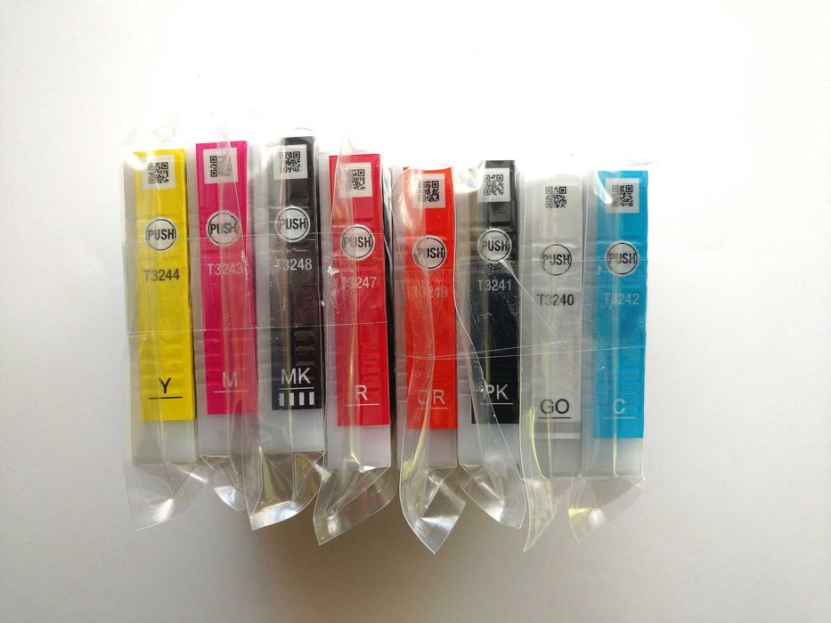 ZESTAW: 8 tuszy do Epson SC-P400 Photo