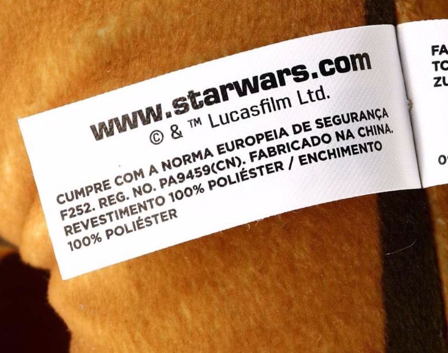 Peluche Star Wars CHEWBACCA Oficial Novo Jorge Lucas