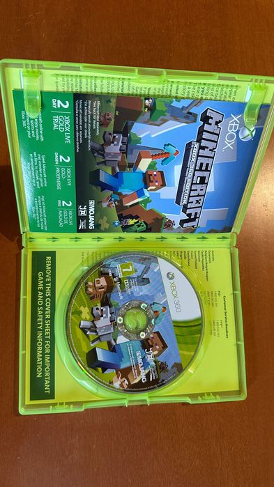 XBOX360 Jogo Minecraft Edition