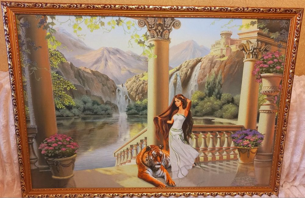 Картина з блискітками