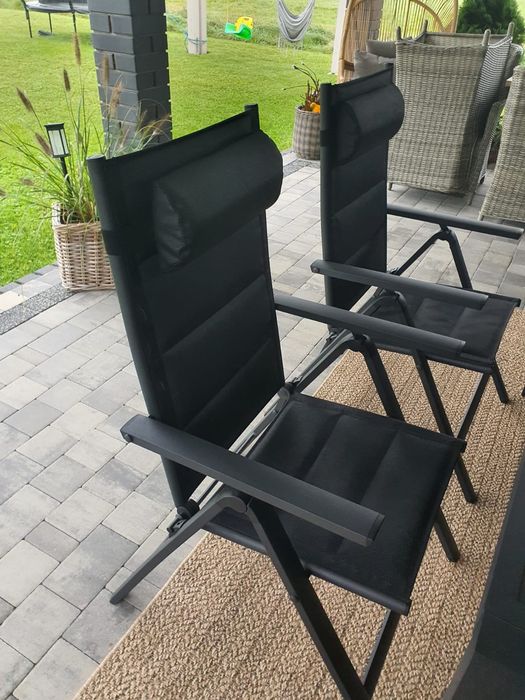 Meble ogrodowe aluminiowe,6 osobowy Piękny!