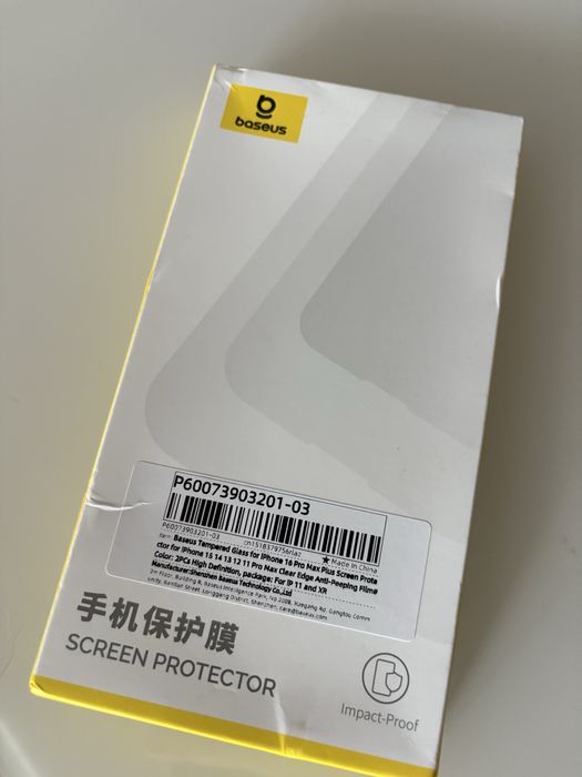 Pelicula/vidro Ecrâ IPhone 16 Pro