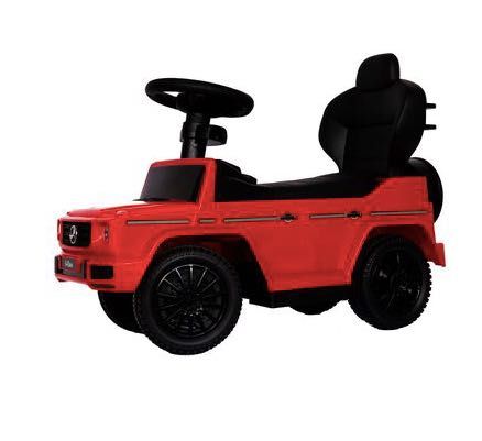 Jeździk czerwony samochód samochodzik wózek NOWY pchacz