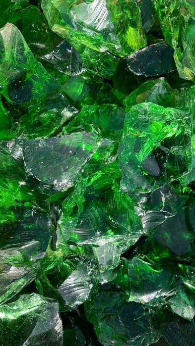 ЕРКЛЕЗ, скляні камені для ландшафту та габіонів