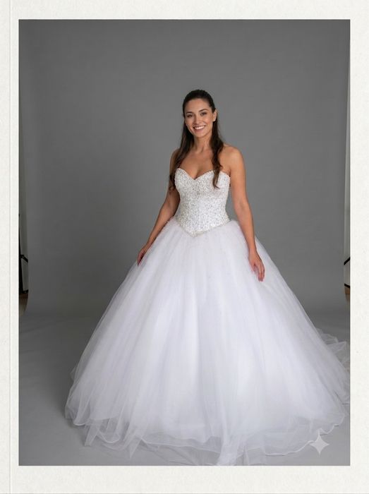 Vestido de noiva como novo!!