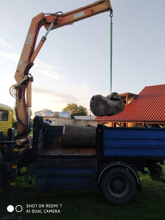 Usługi koparką , wywrotka transport, hds