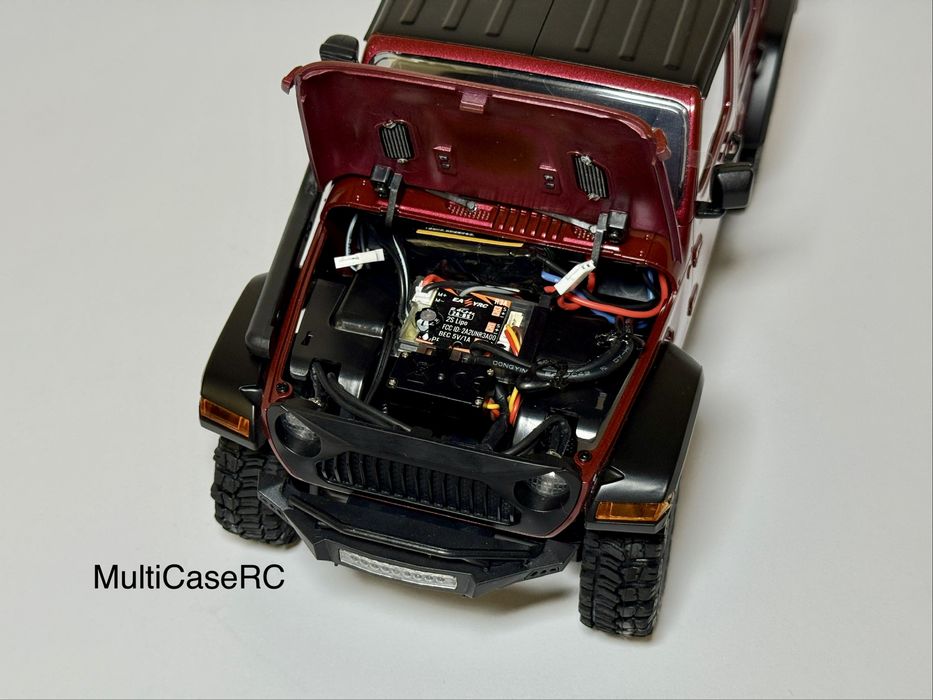 Машинка на радіокеруванні FMS 1:18 JEEP WRANGLER Thunder Strom RTR RED