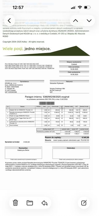 Nasadka Termowizyjna Termowizor HIKMICRO Thunder TQ35CR 2.0