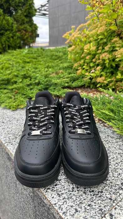 Nike Air Force 1 Low "Supreme Black" [EUR 40, 41, 42, 43, 44, 45]