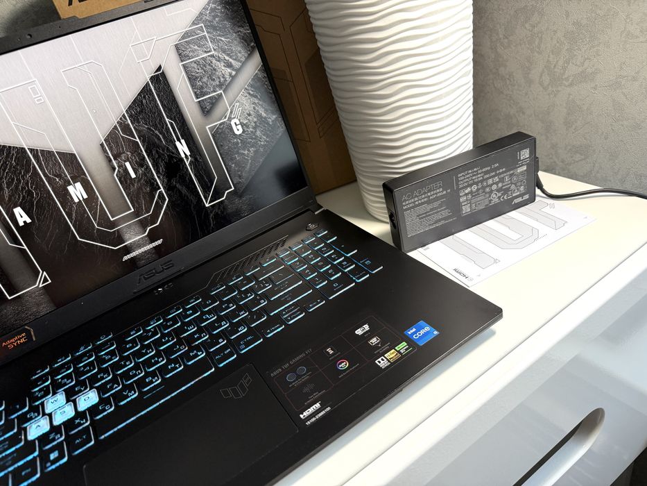 Asus Tuf F17/2025/i5-12th/RTX3050-4GB/144hz/16GB/512GB.