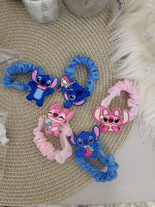 Обруч стіч, обруч з вушками стич, крабік стіч, для волосся ліло і стіч