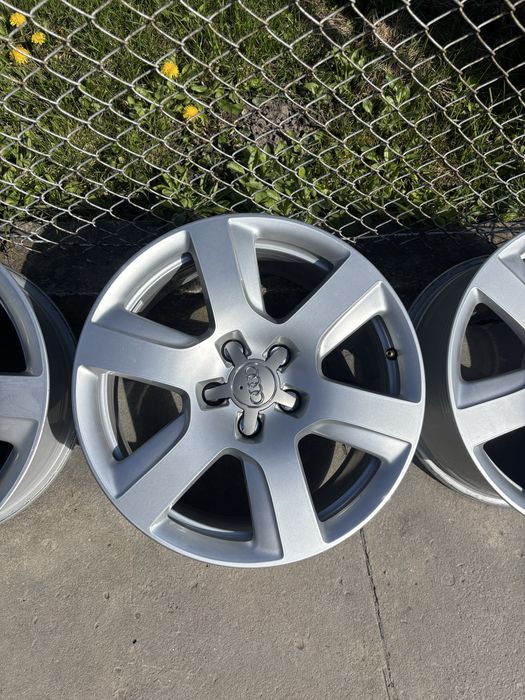 Диски ковані оригінал стан ідеал титани r17 5*112 audi seat skoda vollkswagen