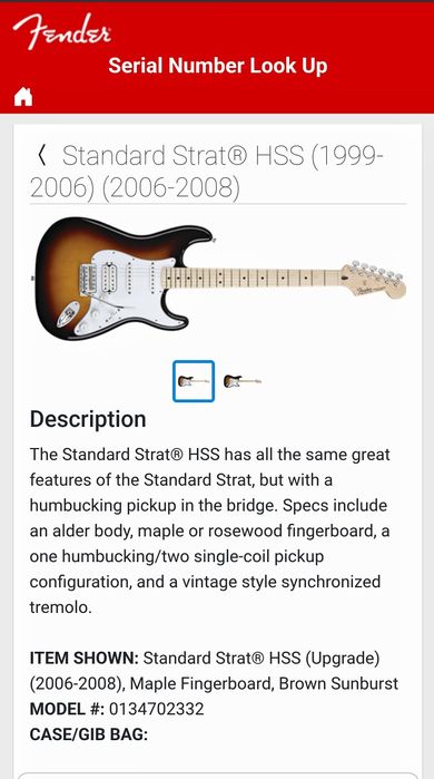 Fender Stratocaster